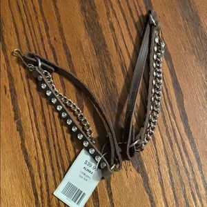 Leather boot jewelry